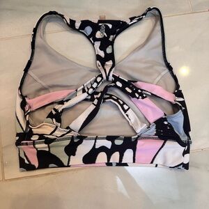 Free people movement butterfly print sports bra. Medium.